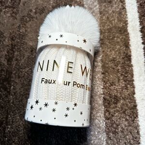 Nine West Pom Pom Hat; NWT